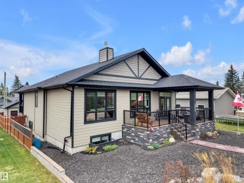 5052 Lakeshore Drive, Sylvan Lake, AB - Outdoor With Deck Patio Veranda