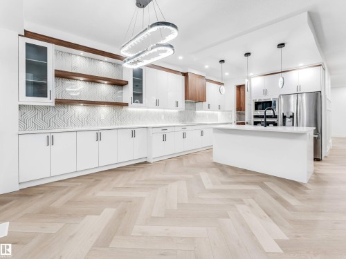 2346 63 Avenue, Rural Leduc County, AB - Indoor Photo Showing Kitchen With Upgraded Kitchen