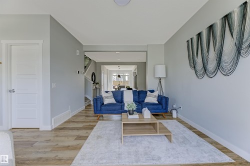 9823 227 Street Nw, Edmonton, AB - Indoor Photo Showing Living Room