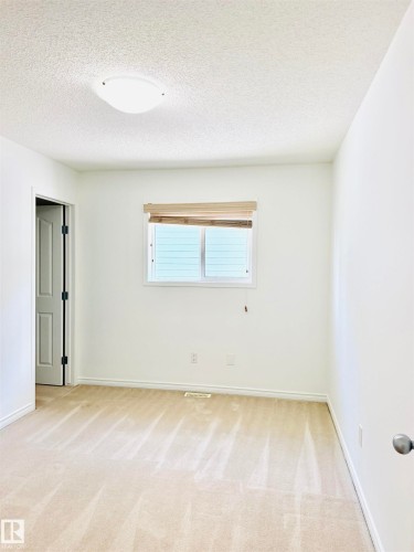 Neutral-toned carpet flooring complementing white walls and trim - 3120 25 Avenue, Edmonton, AB 