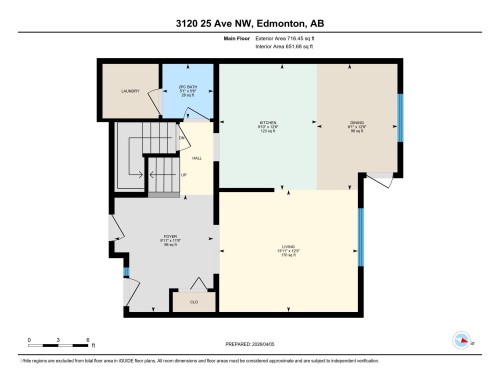 Floor plan - 3120 25 Avenue, Edmonton, AB 