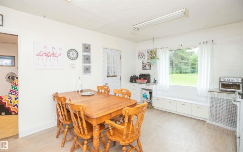 60417 Rge Rd 10, Rural Westlock County, AB - Indoor Photo Showing Dining Room