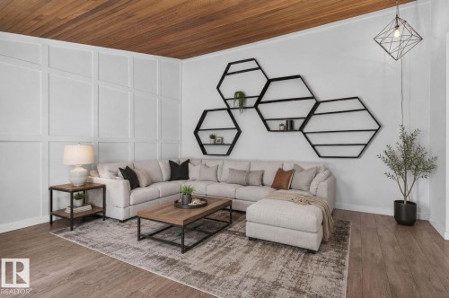 Living room - 1071 Millbourne Road Nw, Edmonton, AB 