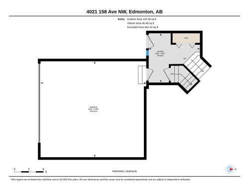 Floor plan - 4021 158 Avenue Nw, Edmonton, AB - Other