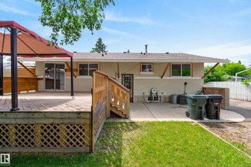 Back house - 3 Bristow Crescent, Spruce Grove, AB - Outdoor With Deck Patio Veranda With Exterior