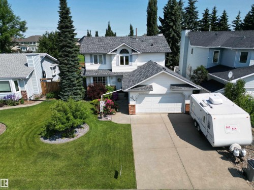 Two-story residence with a two-car garage and a paved driveway - 5604 57 Avenue, Beaumont, AB 