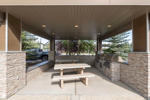 Patio terrace - #215 2590 Anderson Wy Sw, Edmonton, AB - Outdoor With Deck Patio Veranda With Exterior
