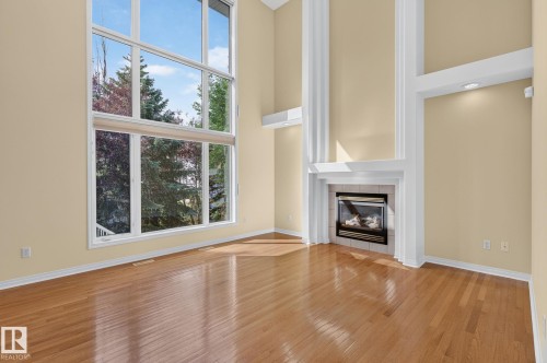 610 Hunters Close Nw, Edmonton, AB - Indoor With Fireplace