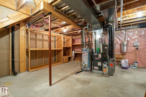 610 Hunters Close Nw, Edmonton, AB - Indoor Photo Showing Basement