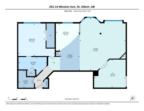 Floor plan - #201 14 Mission Av, St. Albert, AB - Other