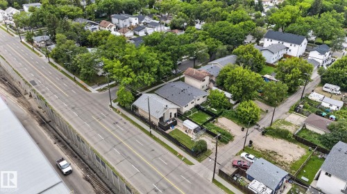 Residential area featuring mature trees and a grid street layout - 12703 122 Street Nw, Edmonton, AB 