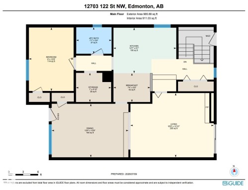 Floor plan - 12703 122 Street Nw, Edmonton, AB 