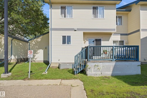 #71 10909 106 St Nw, Edmonton, AB - Outdoor With Deck Patio Veranda With Exterior