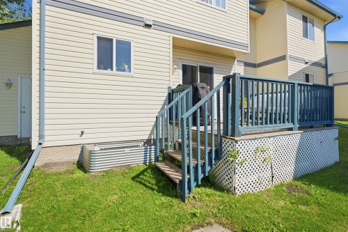 #71 10909 106 St Nw, Edmonton, AB - Outdoor With Deck Patio Veranda With Exterior
