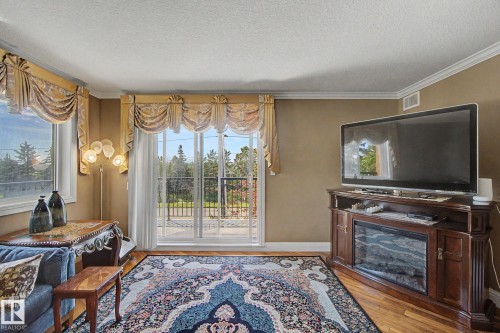 #307 14604 125 St Nw, Edmonton, AB - Indoor With Fireplace