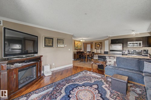 #307 14604 125 St Nw, Edmonton, AB - Indoor With Fireplace