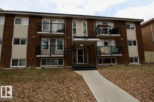 201 10345 123 Street Nw, Edmonton, AB - Outdoor With Balcony With Facade