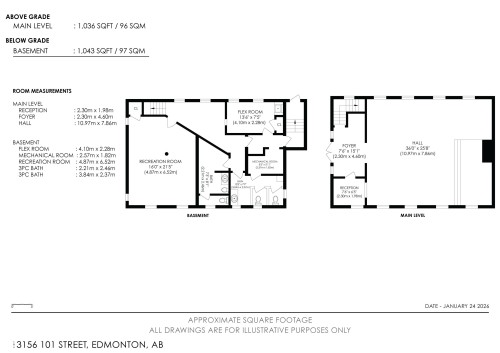 Floor plan - 13156 101 St Nw, Edmonton, AB 