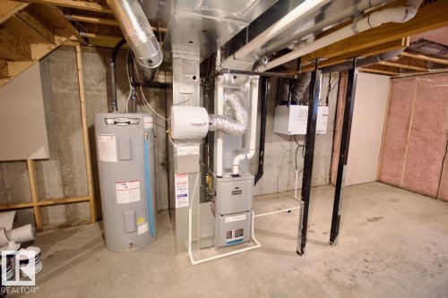 208 Allard Way, Fort Saskatchewan, AB - Indoor Photo Showing Basement