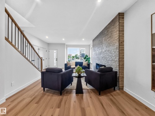 8711 149 Street Nw, Edmonton, AB - Indoor With Fireplace