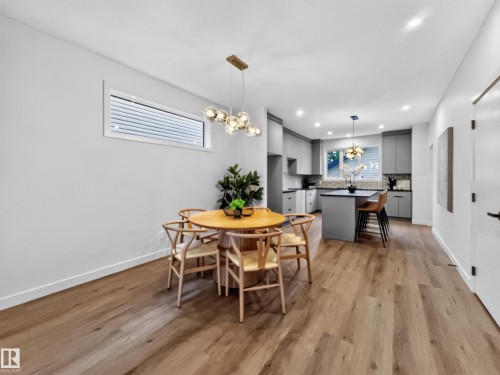 8711 149 Street Nw, Edmonton, AB - Indoor Photo Showing Dining Room