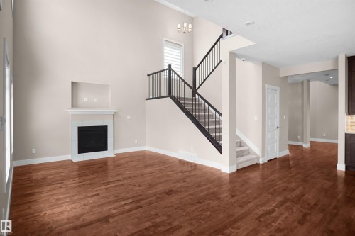 16539 132 Street Nw, Edmonton, AB - Indoor With Fireplace