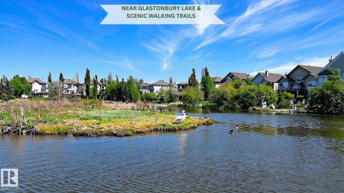 312 Gibb Close Nw, Edmonton, AB - Outdoor With Body Of Water With View