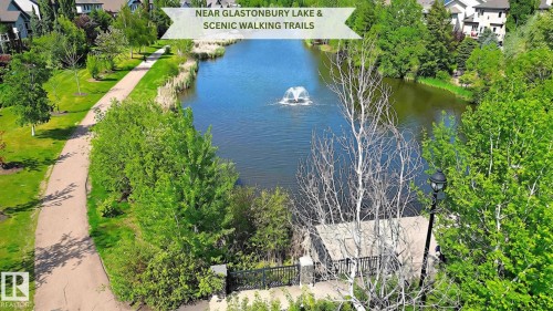 312 Gibb Close Nw, Edmonton, AB - Outdoor With Body Of Water With View