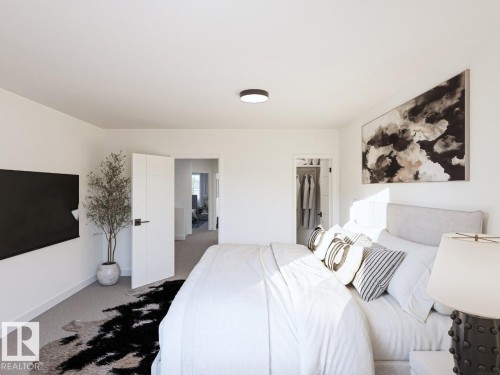 #55 3270 Chernowski Wy Sw, Edmonton, AB - Indoor Photo Showing Bedroom