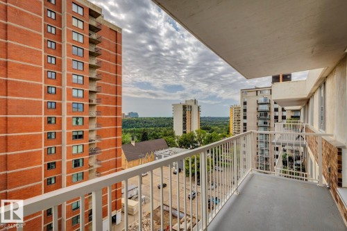 #1107 9930 113 St Nw, Edmonton, AB - Outdoor With Balcony