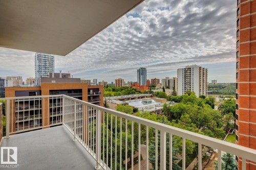 #1107 9930 113 St Nw, Edmonton, AB - Outdoor With Balcony