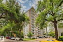 #1107 9930 113 St Nw, Edmonton, AB  - Outdoor With Balcony With Facade 