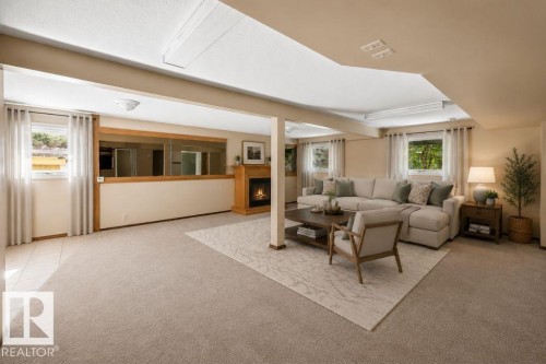 virtually staged - 26 Louisbourg Place, St. Albert, AB - Indoor