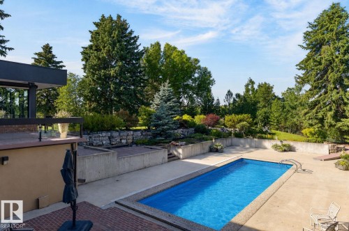 59 Westbrook Drive Nw, Edmonton, AB - Outdoor With In Ground Pool With Backyard