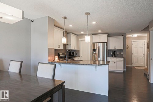 2033 Westerra Loop, Stony Plain, AB - Indoor Photo Showing Kitchen With Upgraded Kitchen
