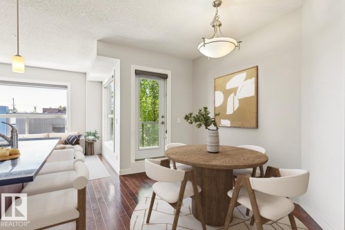 #217 10523 123 St Nw, Edmonton, AB - Indoor Photo Showing Dining Room