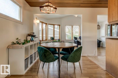 4024 121 St, Edmonton, AB - Indoor Photo Showing Dining Room