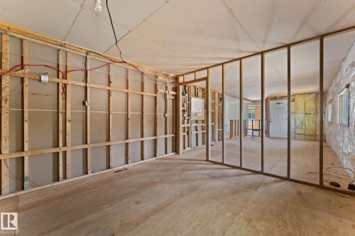 Interior framing revealing new construction - 219 Lee Ridge Road, Edmonton, AB - Indoor Photo Showing Other Room