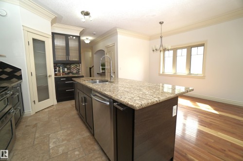 10224 90 Street Nw, Edmonton, AB - Indoor Photo Showing Kitchen With Upgraded Kitchen