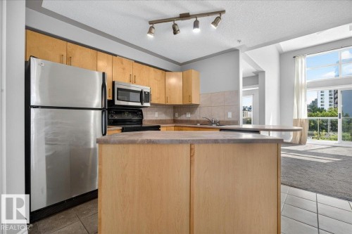 #503 10033 116 St Nw, Edmonton, AB - Indoor Photo Showing Kitchen