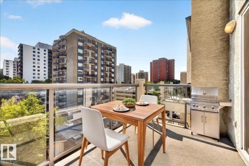 #503 10033 116 St Nw, Edmonton, AB - Outdoor With Balcony