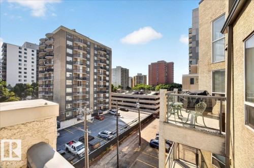 #503 10033 116 St Nw, Edmonton, AB - Outdoor With Balcony With Facade