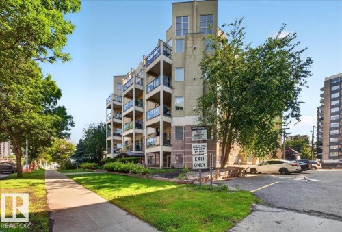 #503 10033 116 St Nw, Edmonton, AB - Outdoor With Balcony With Facade