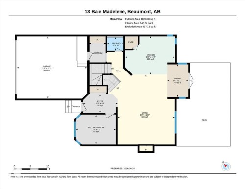 Floor plan - 13 Baie Madelene, Beaumont, AB - Other