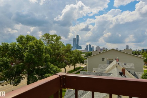 #401 11026 106 St Nw, Edmonton, AB - Outdoor With Balcony With View