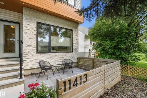 11413 126 Street Nw, Edmonton, AB - Outdoor With Deck Patio Veranda With Exterior