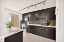 #1802 11027 87 Av Nw, Edmonton, AB  - Indoor Photo Showing Kitchen With Upgraded Kitchen 