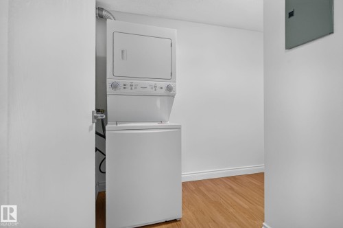 #108 10520 80 Av Nw, Edmonton, AB - Indoor Photo Showing Laundry Room