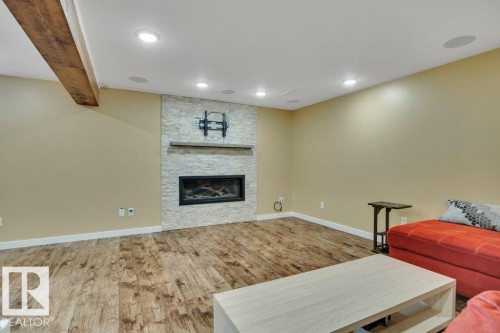 6960 21 Avenue Nw, Edmonton, AB - Indoor With Fireplace