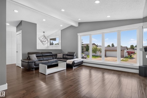 3911 67 Street Nw, Edmonton, AB - Indoor Photo Showing Living Room